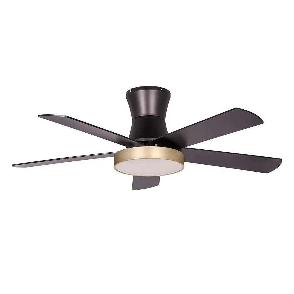 Luxury Modern AC DC 48 Inch 56 Inch Antique Wooden Decorative Ceiling Fan LED Warehouse Outdoor Ceiling Fans with Light and Remote Control for Home