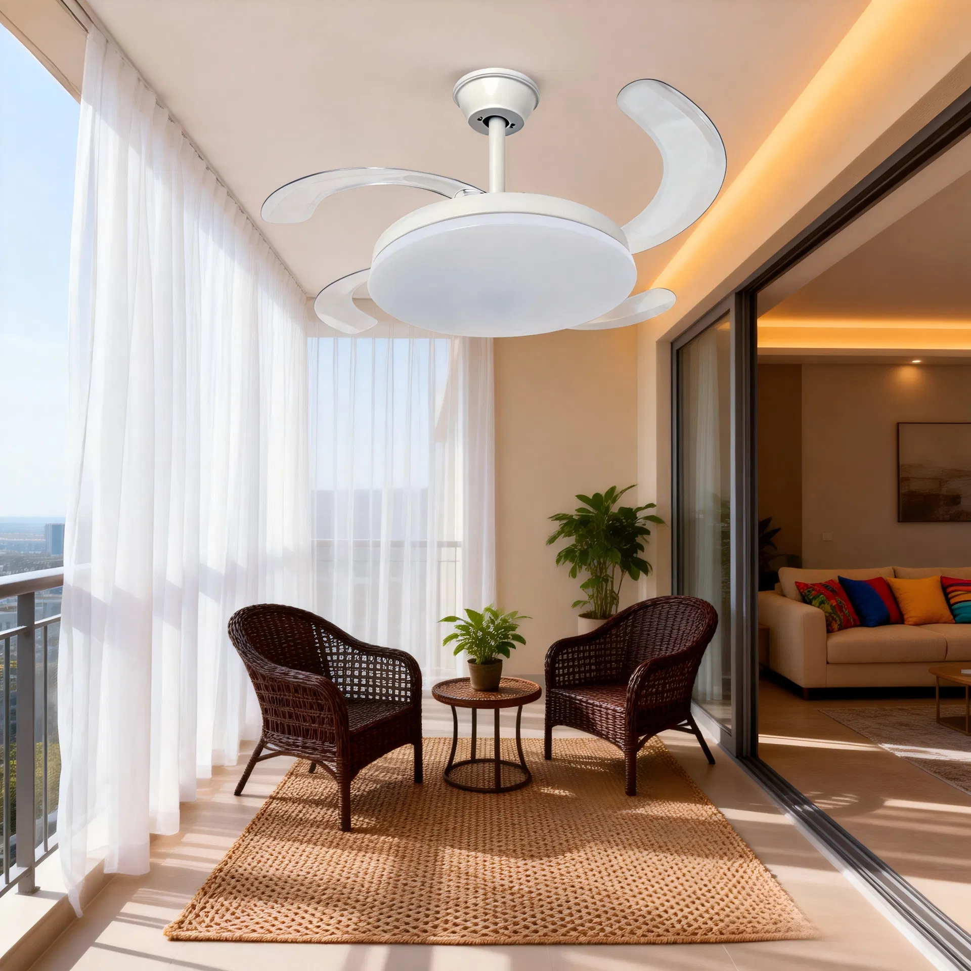 Ceiling Cooling Fan Light Display 2