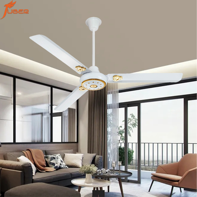 220V DC Industrial 56 Inch Ceiling Fan LED BLDC Light Prices Remote Modern Restaurant Low Smart Outdoor Ceiling Fans