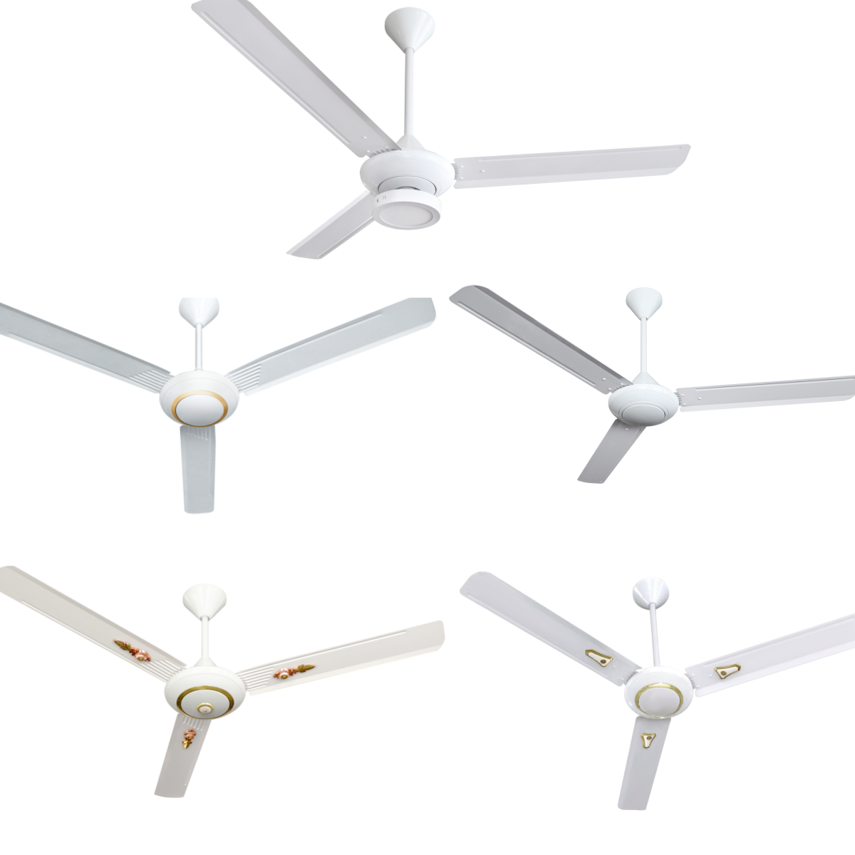48/56/60 Inch National Industrial Ceiling Fans with Copper Motor Metal Blade KDK Design Decorative Ceiling Fan