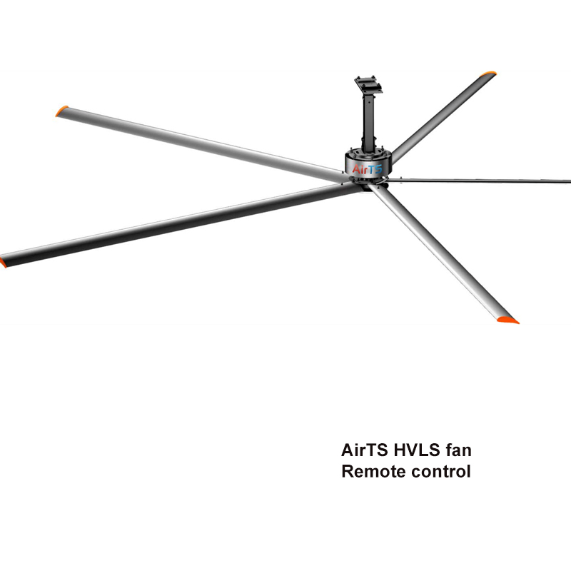 Airts 24FT 7.3m Pmsm Inner Rotor Large Industrial Hvls Ceiling Fan for Air Circulation and Cooling Workshop Warehouse Greenhouse in China Big Electric Fan