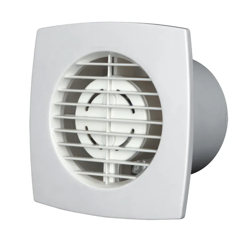 Compact White Energy-Efficient Ceiling Exhaust Fan for Restaurants