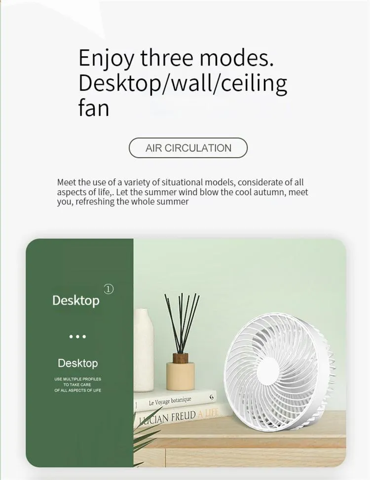 Portable Fan Detailed Photo 1