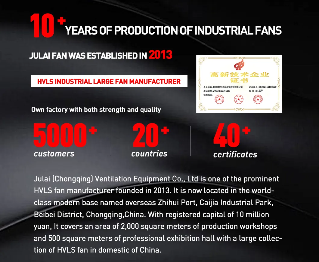 HVLS Ceiling Fan Application 2