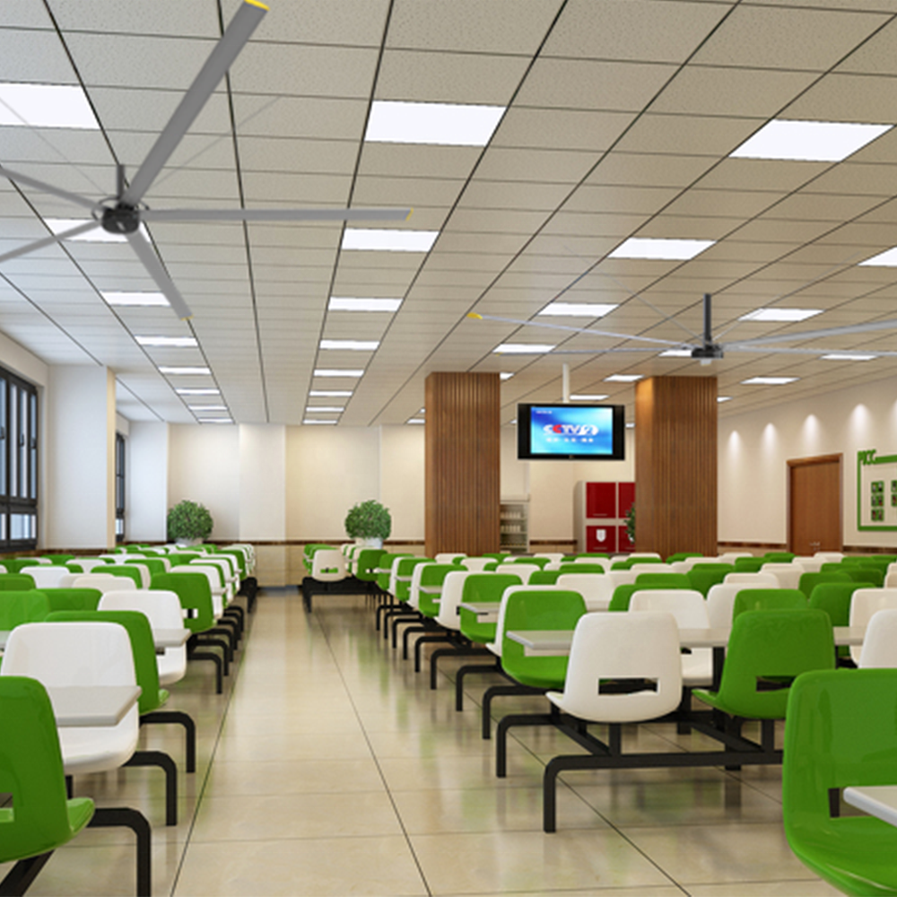Great Size High Volume Low Speed HVLS Outdoor Ceiling Fan for Dinning Room