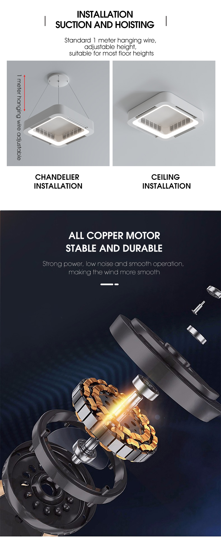Bladeless Ceiling Fan Details 6