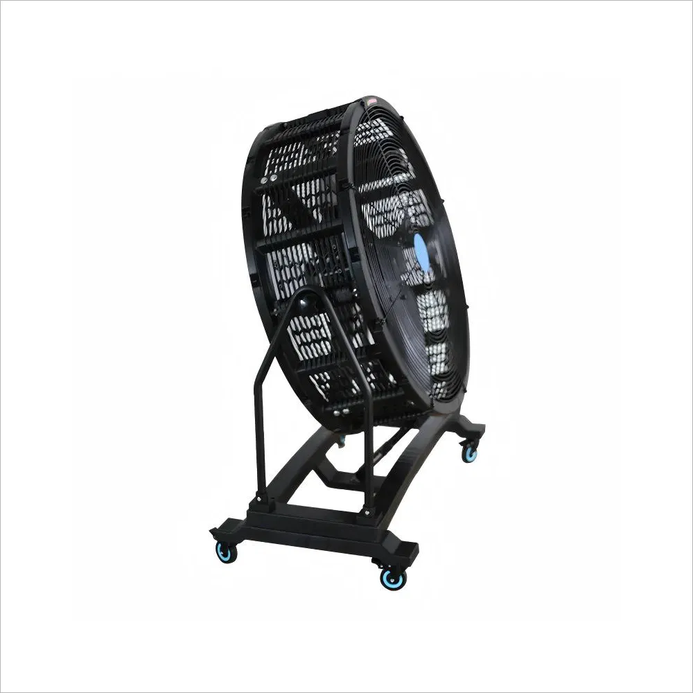 Mobile Industrial Standing Fan Movable Industrial Ceiling Fan with Wheel Portable Drum Fan Commercial
