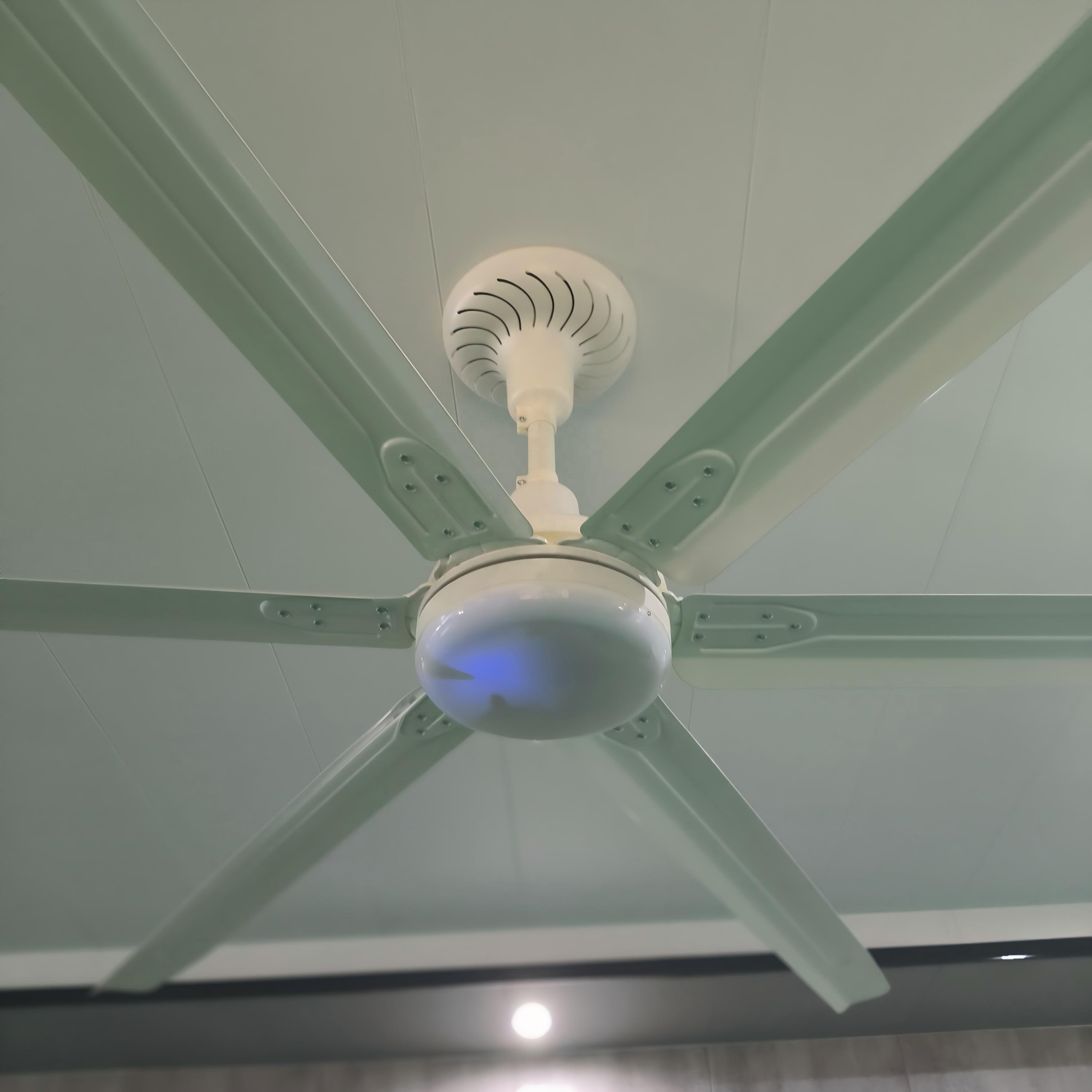 96inch High Quality Large Indoor Outdoor 8ft Hvls Fan Industrial Factory Modern Ceiling Fan