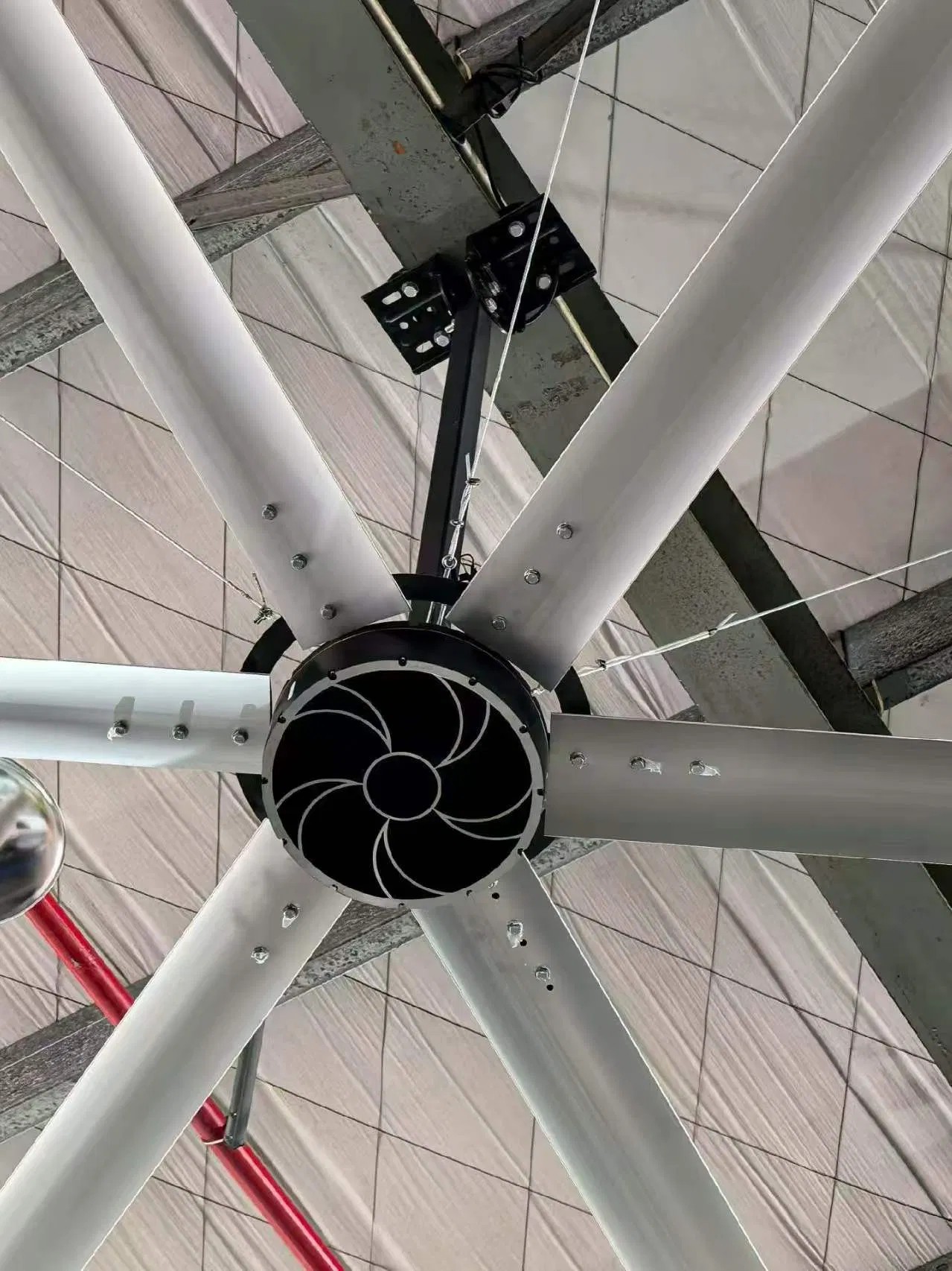 Energy Efficient Pmsm Hvls Fan Motor Ceiling Fan for Industrial Applications