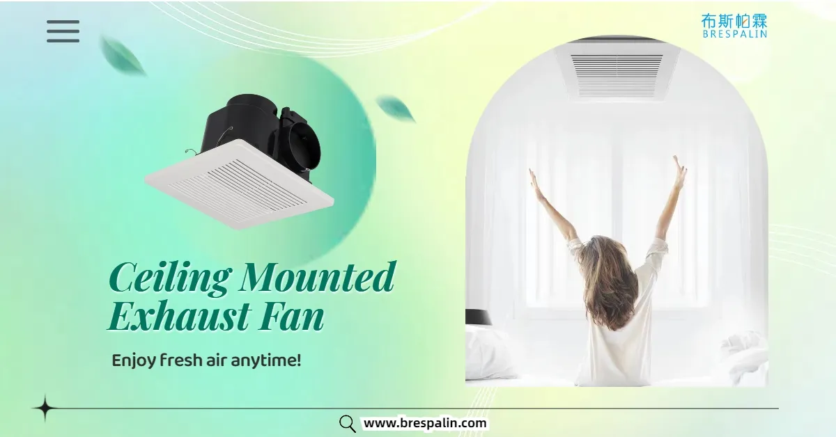 Profile Quality Modern Noise Free Low Ceiling Duct Fan for Commercial Use