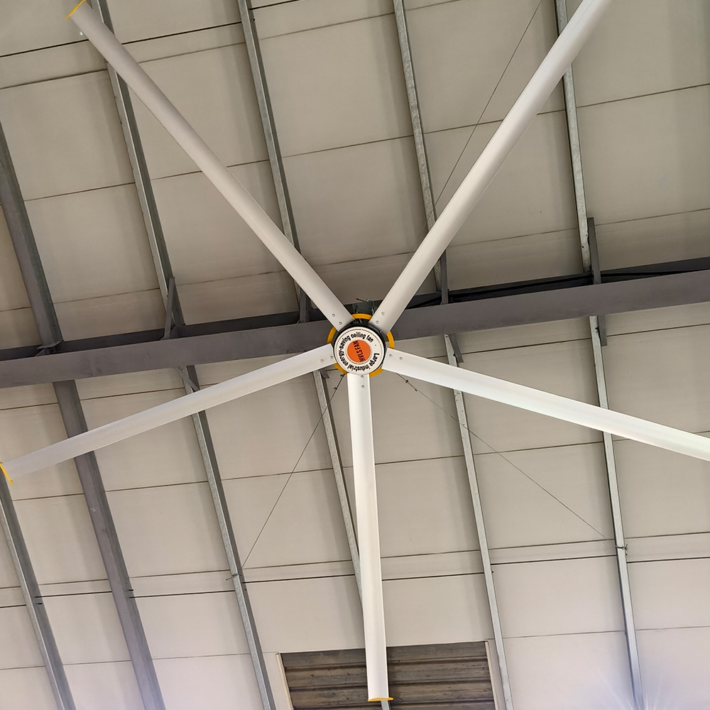 24ft Durable Industrial Ceiling Fans: Weather-Resistant for Indoor &amp; Semi-Outdoor Spaces