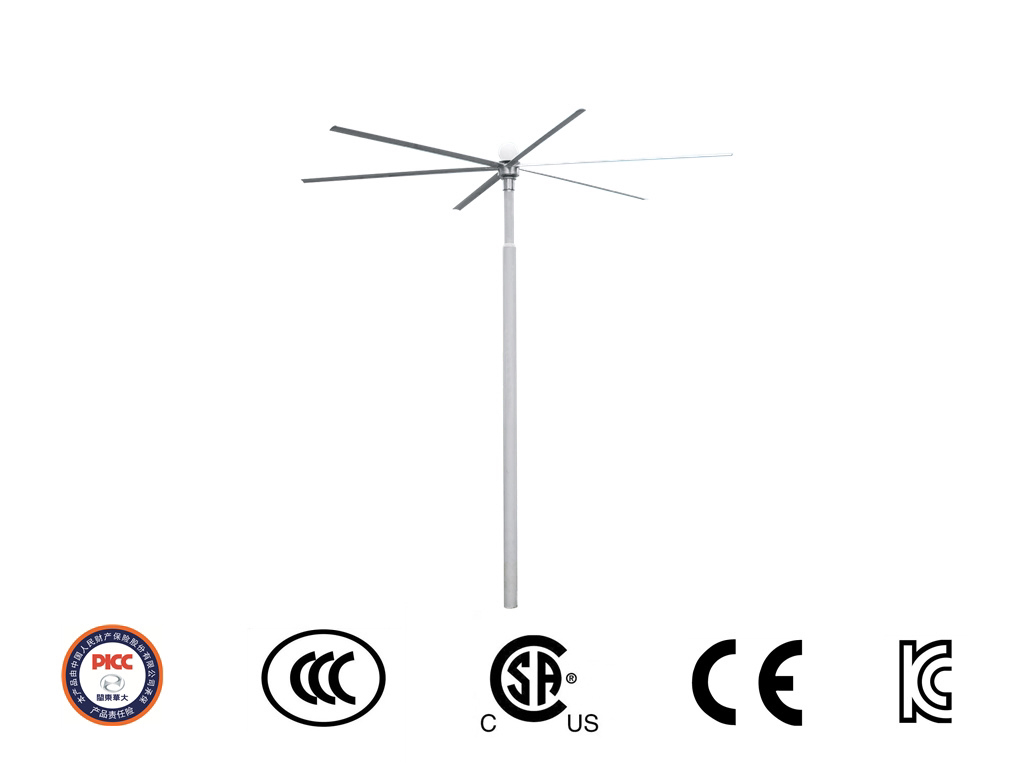 Large Industrial Ventilation Outdoor Ceiling Fan Suitable for Parks