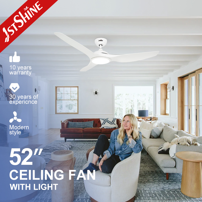 1stshine Ceiling Fan Manufacturer Fancy ABS Blades DC Ceiling Fan with Light