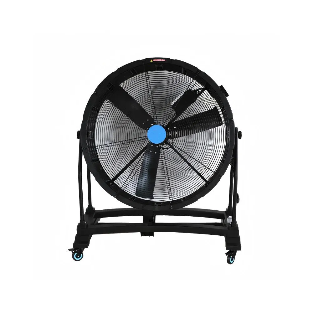 Mobile Industrial Standing Fan Movable Industrial Ceiling Fan with Wheel Portable Drum Fan Commercial