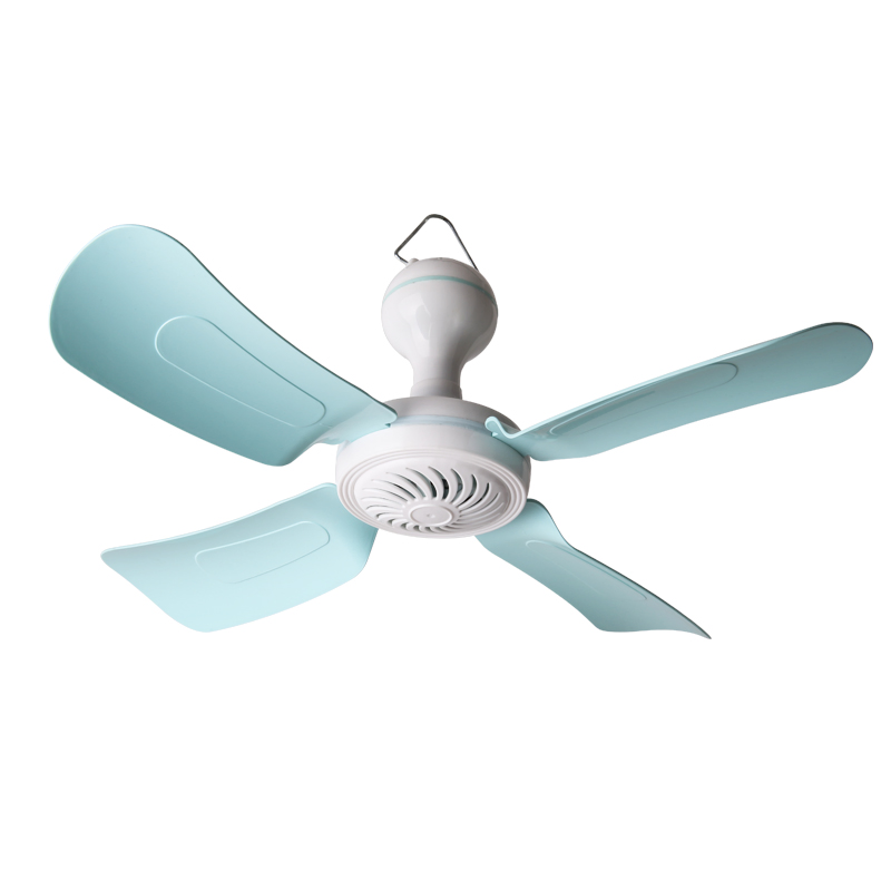 Hy-1190 Wholesale 24 Inch Vintage Iron Five Blade Electric Smart Home Use Ceiling Fan