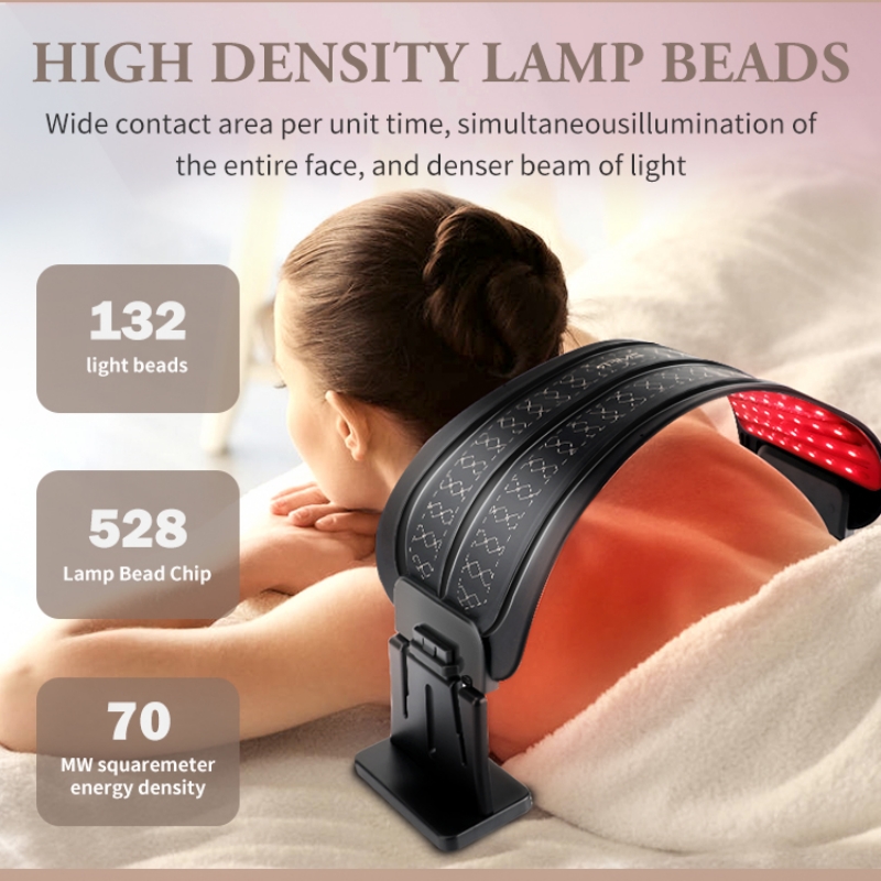 Flexible red light therapy device facial PDT machine
