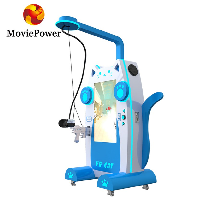 آلة ألعاب الواقع الافتراضي التفاعلية للأطفال، لعبة إطلاق نار واقع افتراضي للأطفال