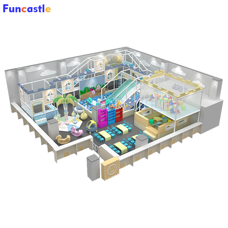 CE Approved Commercial Indoor Playground Equipment Interactive Soft Play Game for Kids