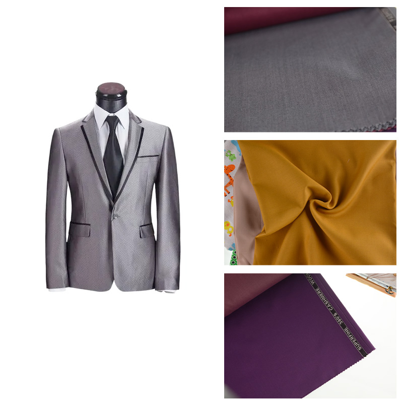Elegant Men's Wedding Attire for Groom Formal Business Suit Fabric