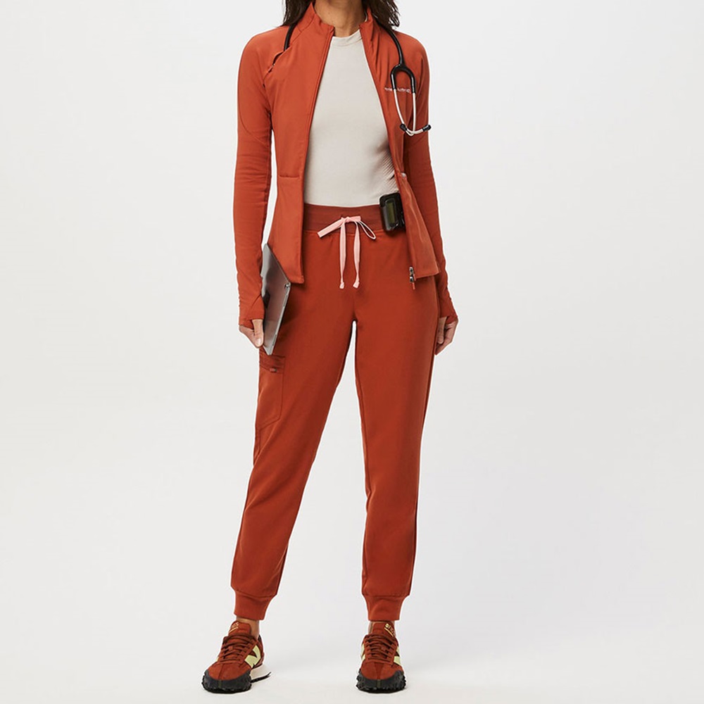 Custom Slim Fit Medical Scrubs Jacket Fashion Uniformes Medicos Scrubs Uniforms Sets Nurse Uniforme Medico Mujeres