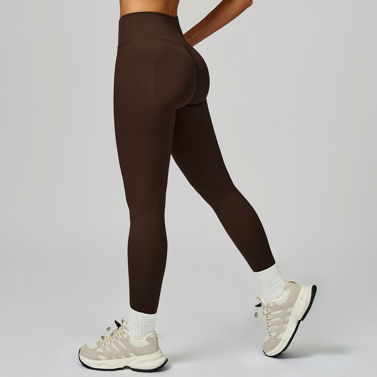 Wholesale Custom Logo Fitness Leggings Seamless Yoga Leggings Women Running Cycling Pants Sports Leggings Workout Gym Clothing