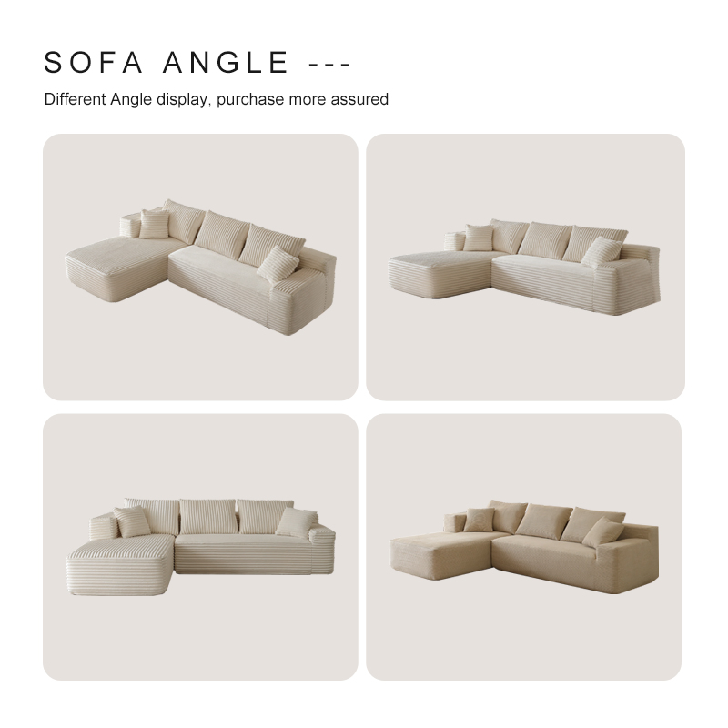 on Sale Wear-Resistant Compression Furniture Compressed Sofa for B&B Resort Guest Room