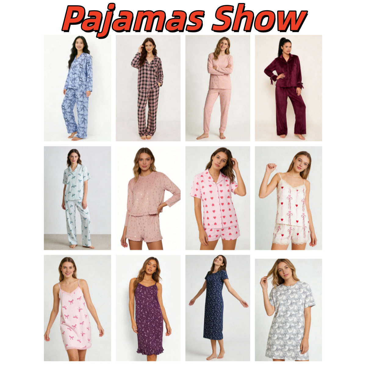 Beefey Plus Size Elegant Bamboo Sleepwear Women's Pajamas Set with Front Logo Support Soft Classic Loose Fit