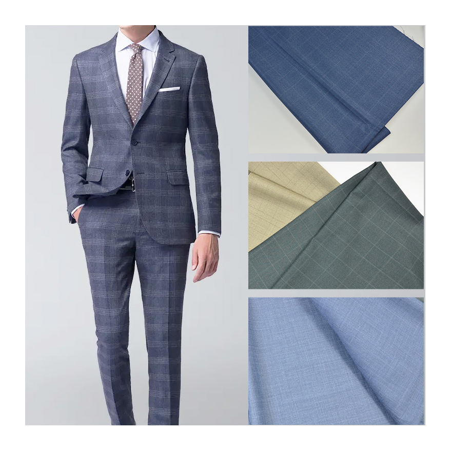Elegant Men's Wedding Attire for Groom Formal Business Suit Fabric