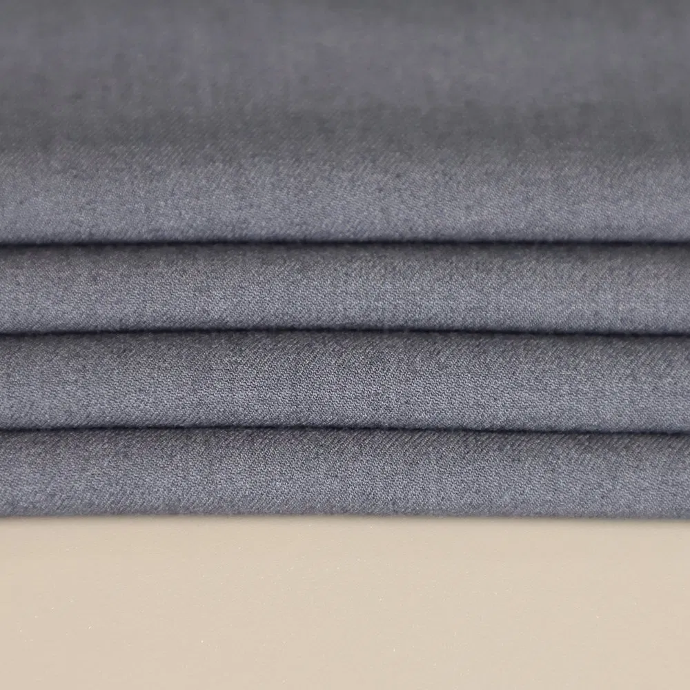Skin Friendly High Quality Feel 420G/M Suiting Tr Fabric for Business Evening Attire