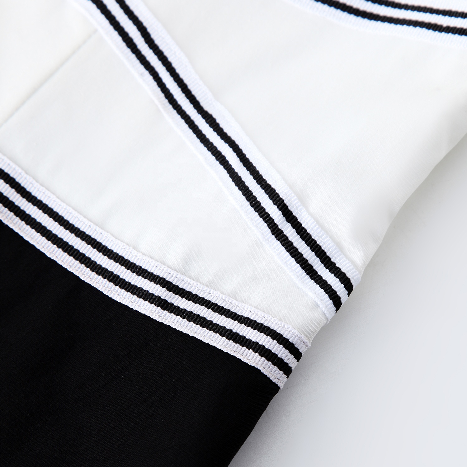 Custom Wholesale Clothing Ruffles a Line Midi Dress Classic Vintage Luxury Formal Korean Office Wear Dress for Women Elegant