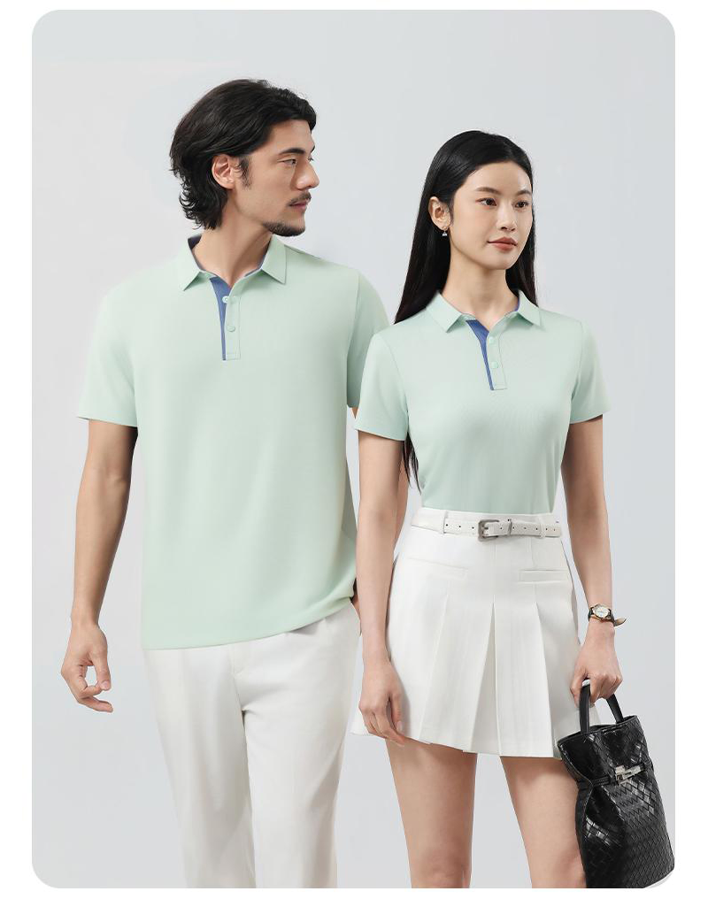 Customizable Performance Shirt with Digital Printing for Business Casual Attire Polo Shirt