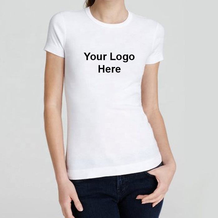 New Cute Women's Stand Collar Slim Fit T-shirts-Customizable Logo &amp; Color Velour Fabric Factory Price