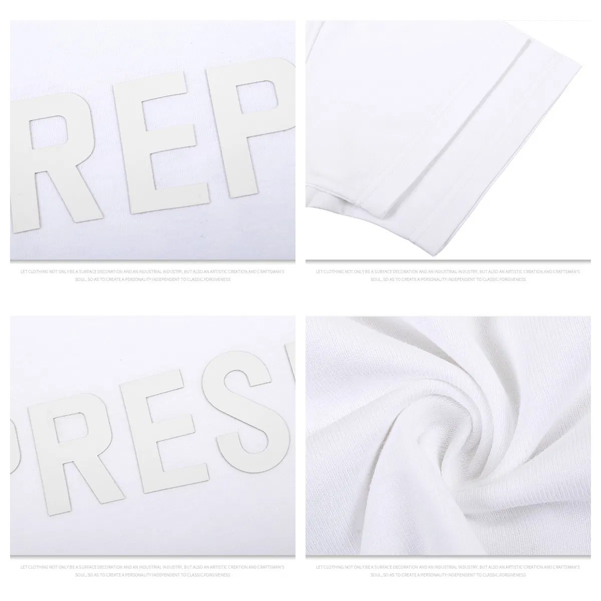Wholesale Luxury Quality Custom Logo 95% Cotton 5%Spandex Printed Women's Drop Shoulder Street Wear