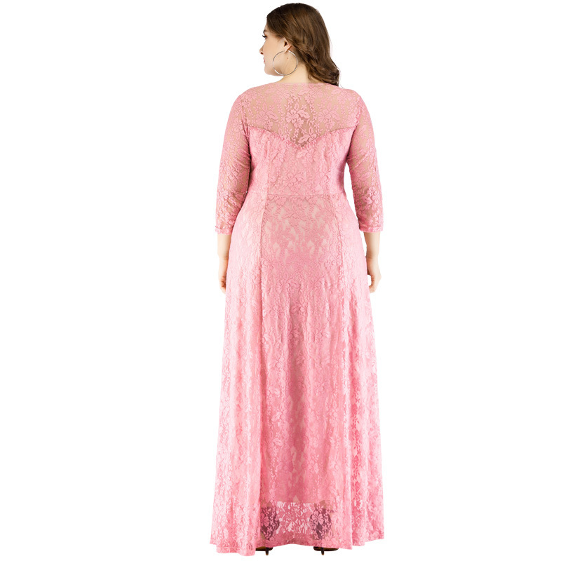 Summer Women′ S Plus Size Embroidery Dress Fashion Dress