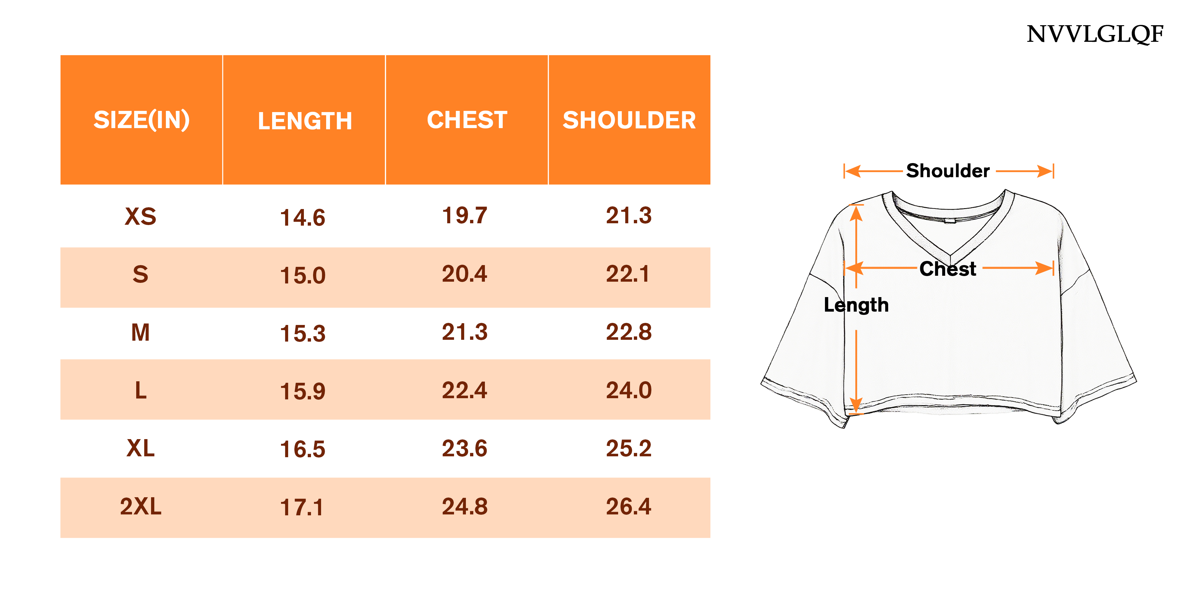 Size Chart 1