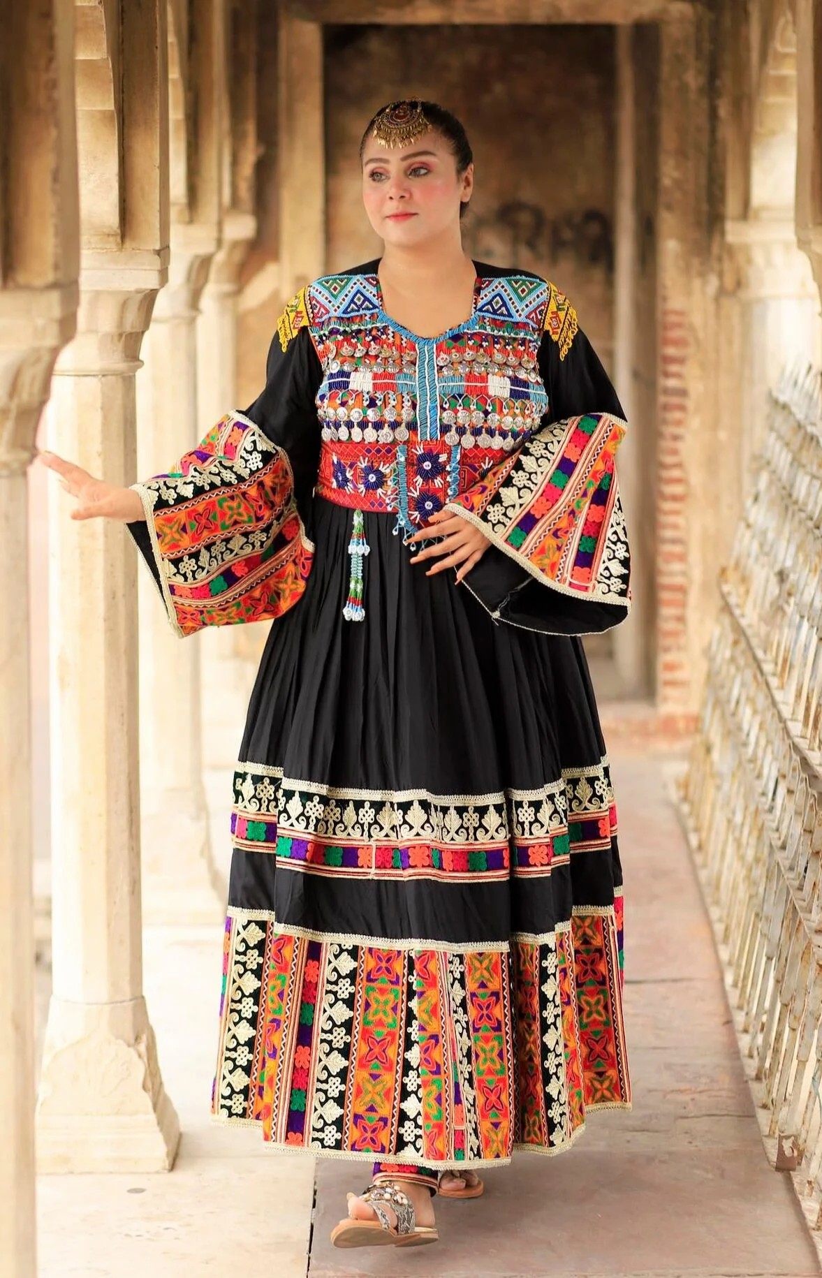 Afghani Dress Detail 4