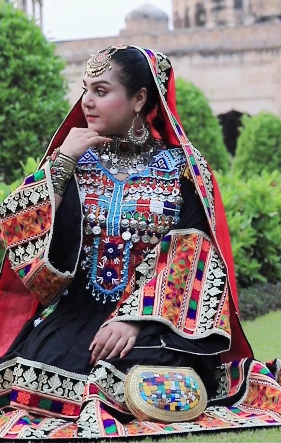 Afghani Dress Detail 1