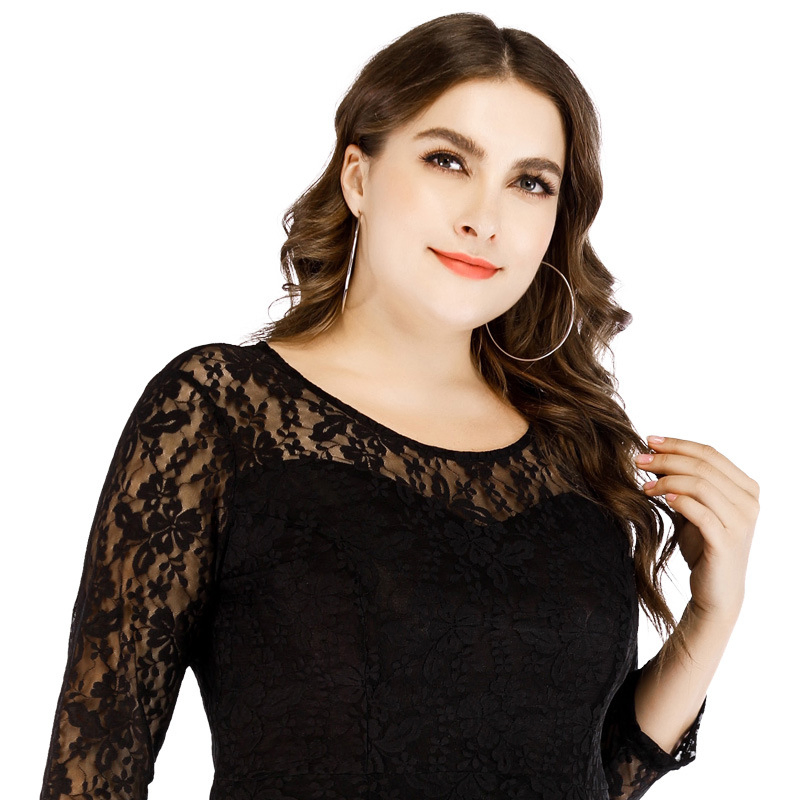 Summer Women′ S Plus Size Embroidery Dress Fashion Dress