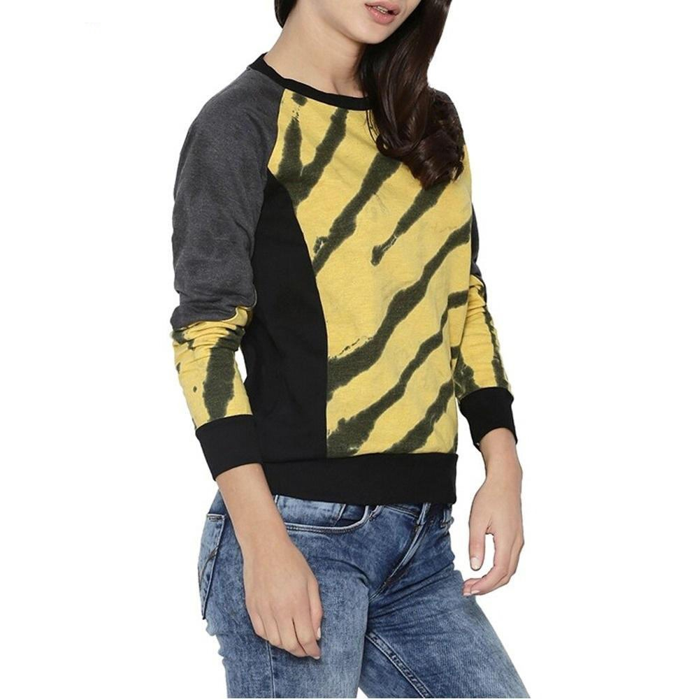Customized Front Logo Women's Pullover Sweatshirt-Breathable Eco-Friendly High Quality Quick Dry 340g Autumn Apparel