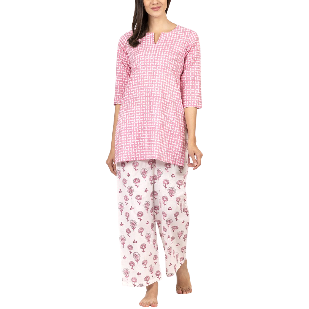 Women's Pajamas Set Wholesale Soft Breathable Bamboo Comfortable Two Piece Sleepwear Loungewear Front Logo OEM Service