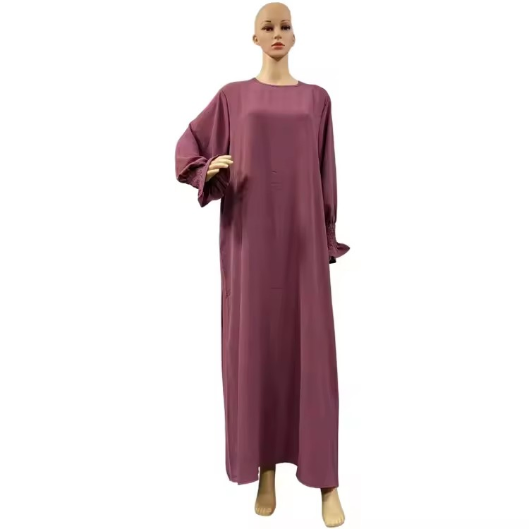 High Qualitynew Essential Modest Abaya Dress for Women in Solid Colors