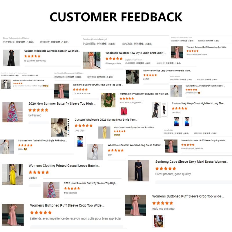 Wholesale Spot Supplier Solid V Neck Tie Waist Blazer Wide Leg Pants Two Piece Set Women Daily Commute Outfit Women's Formal Set