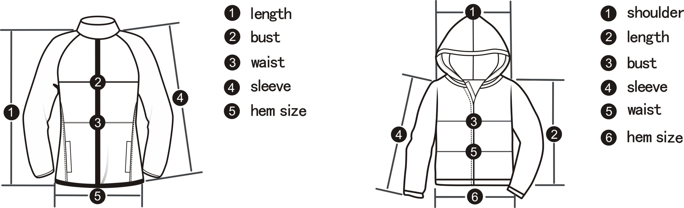 Puffer coat production line