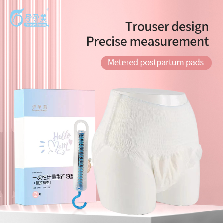 Hot Sale Women Menstrual Panties Disposable Breathable Ultra Soft Metering Sanitary Maternity Napkins Pregnant Beauty