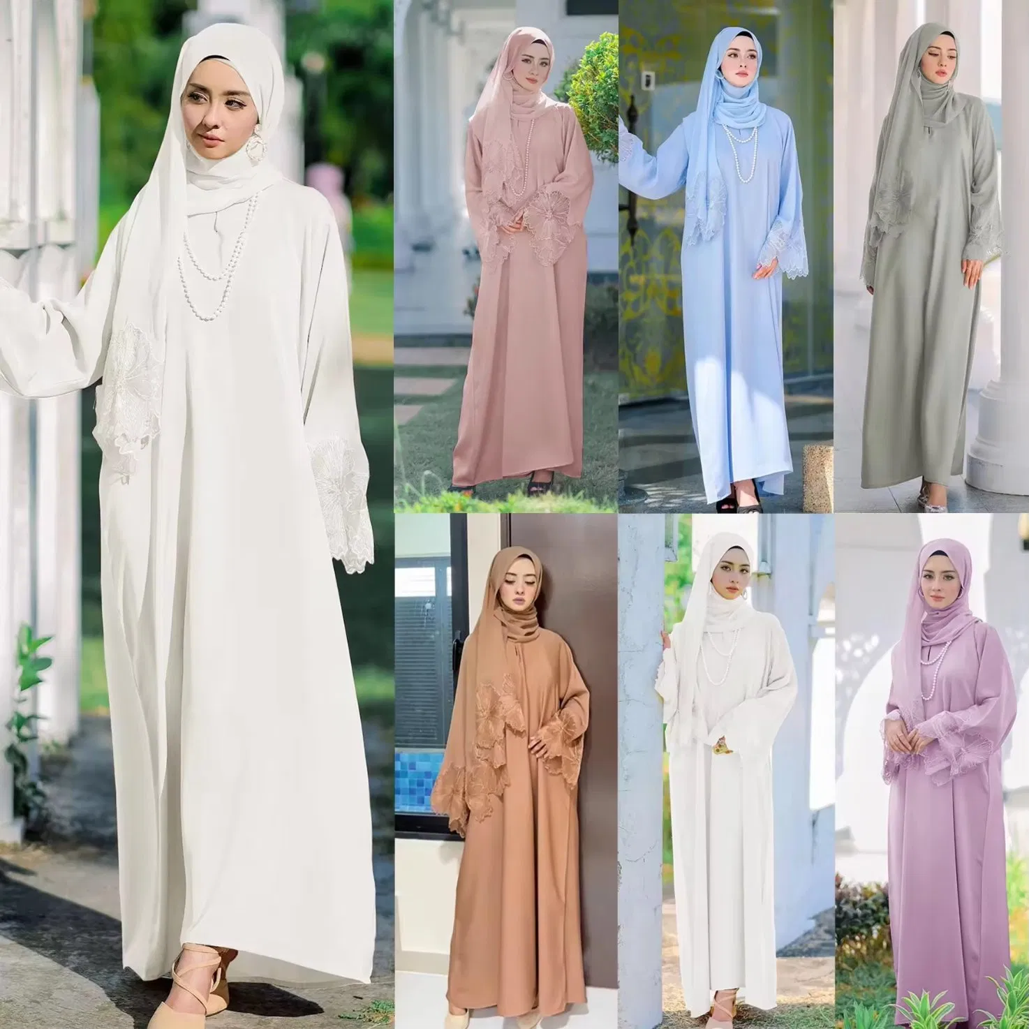 Modest Women's Traditional Muslim Clothing Robe