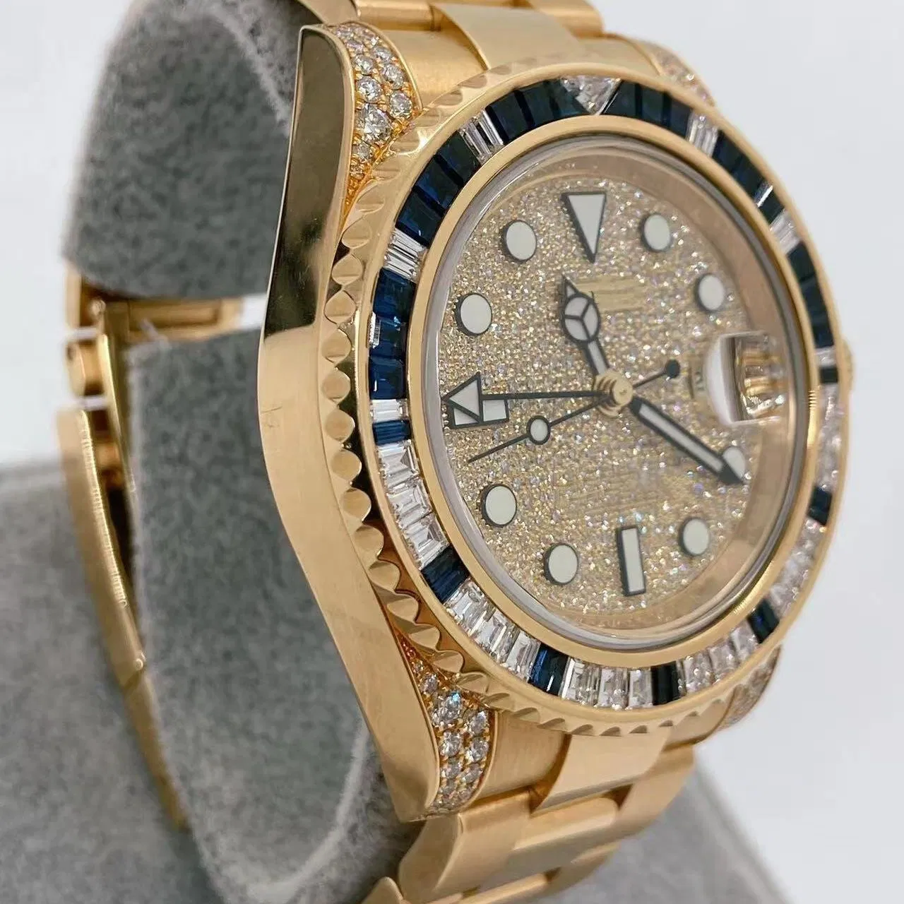 Top Quality 1_1 Super Replica Swiss Automatic Mechanical Fashion Women' S Diamond Luxury Emen' S Watch