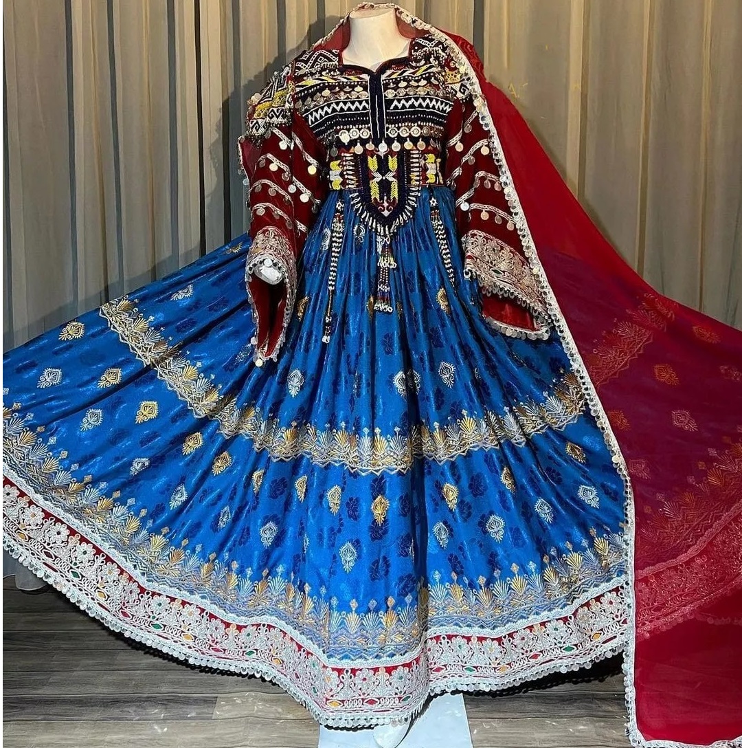 Afghani Dress Detail 8