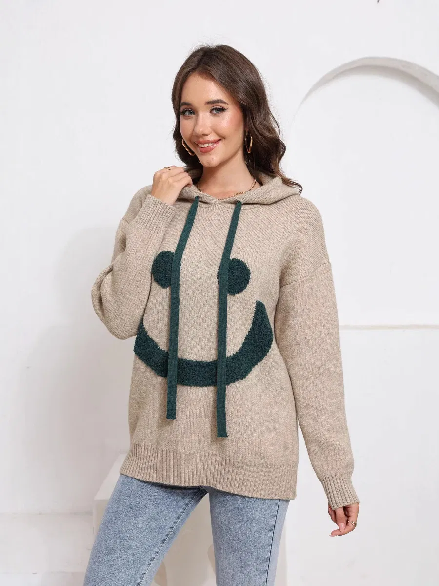 Custom Knit Sweater Women Hoodie 1