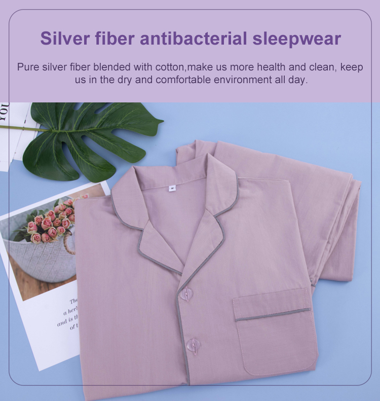 Pure Silver Fiber Sleepwear