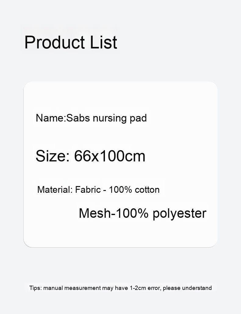 Ultra Soft Nursing Wrap